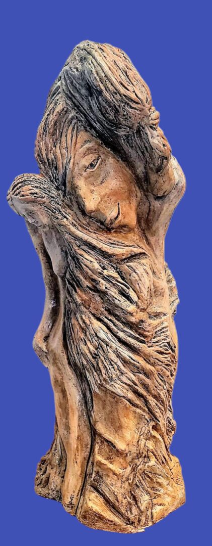 A sculpture used to demonstrate the therapeutic process